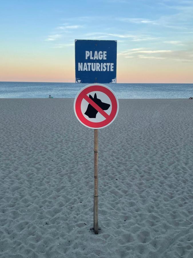 Ferienhaus In Residence Naturiste Direkt Am Strand Leucate Extérieur photo
